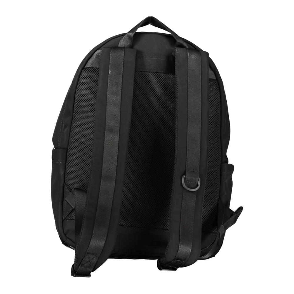 Tommy Hilfiger Zwarte Heren Rugzak met Laptopvak Black Heren