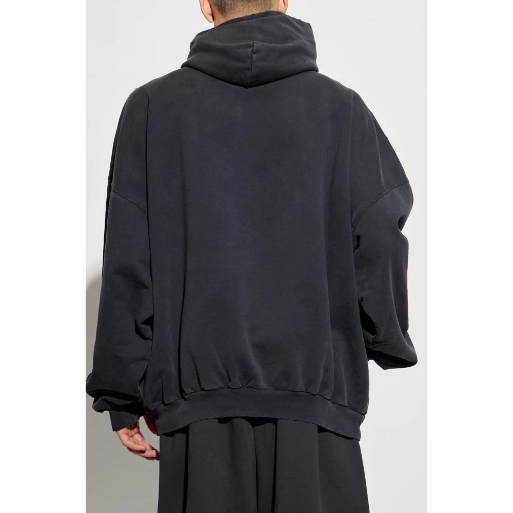 Balenciaga Sweatshirt met Print Gray Heren