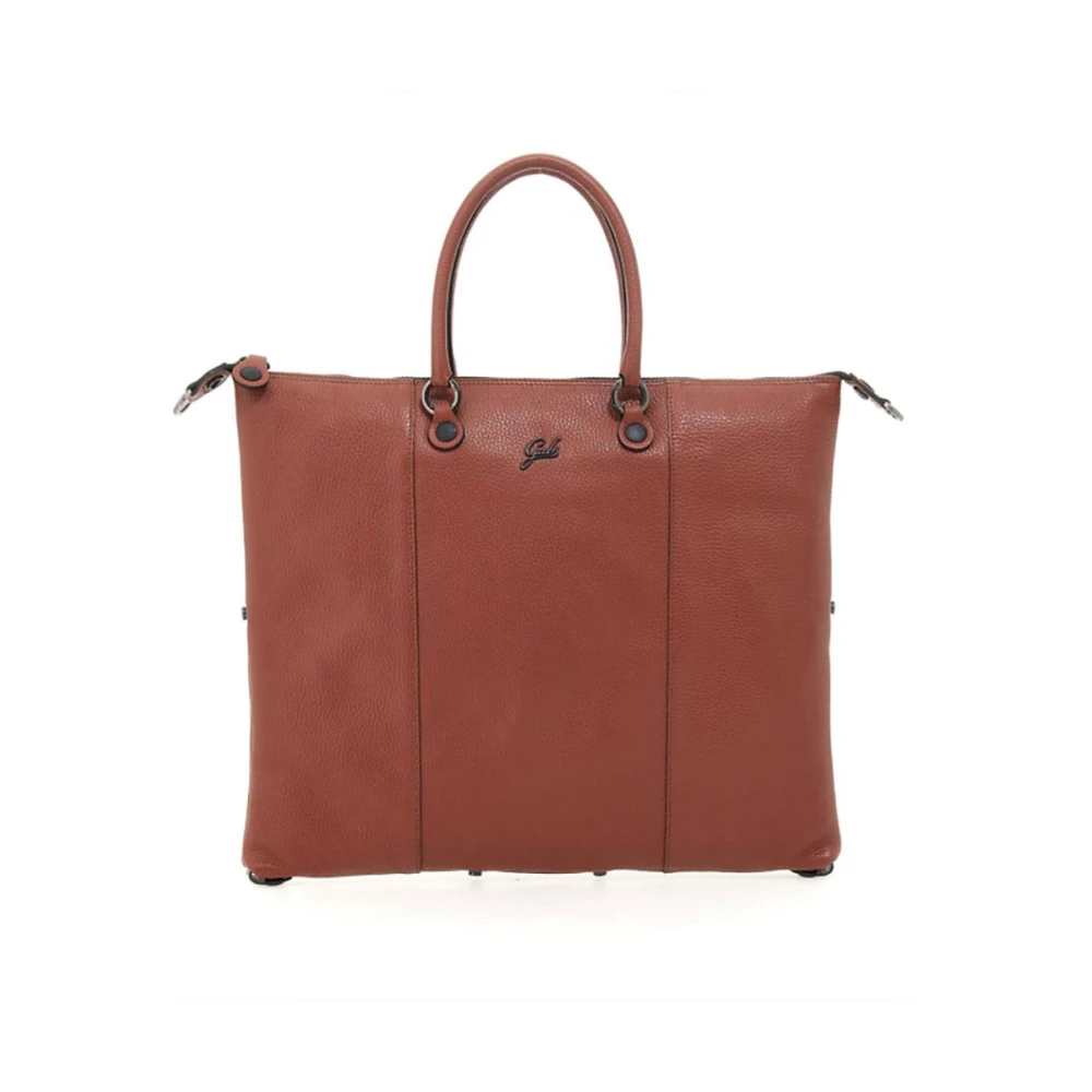 Gabs, Tote Bags, female, Brown, Size: ONE SIZE Convertible Leather Bag with Multiple Functions