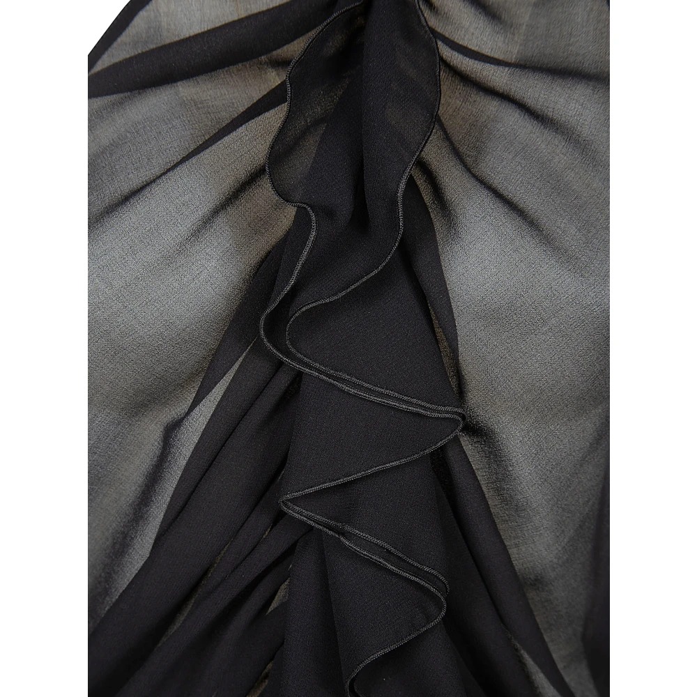 pinko Stijlvolle Mouwloze Tops voor Vrouwen Black Dames