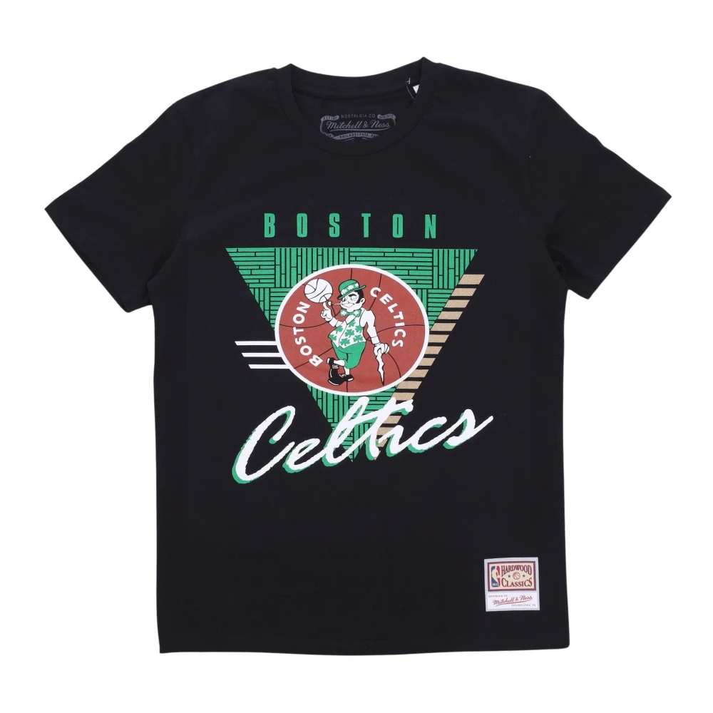 Mitchell & Ness NBA Final Seconds Tee Hardwood Classics Black Heren
