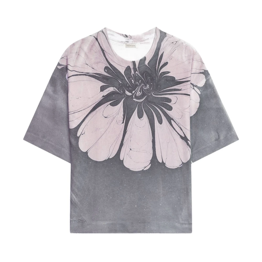 Dries Van Noten Beluga Grijs Ronde Hals Sweater Gray Heren