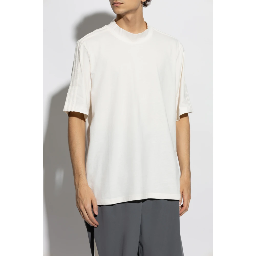 adidas Originals T-shirt met logo Beige Heren