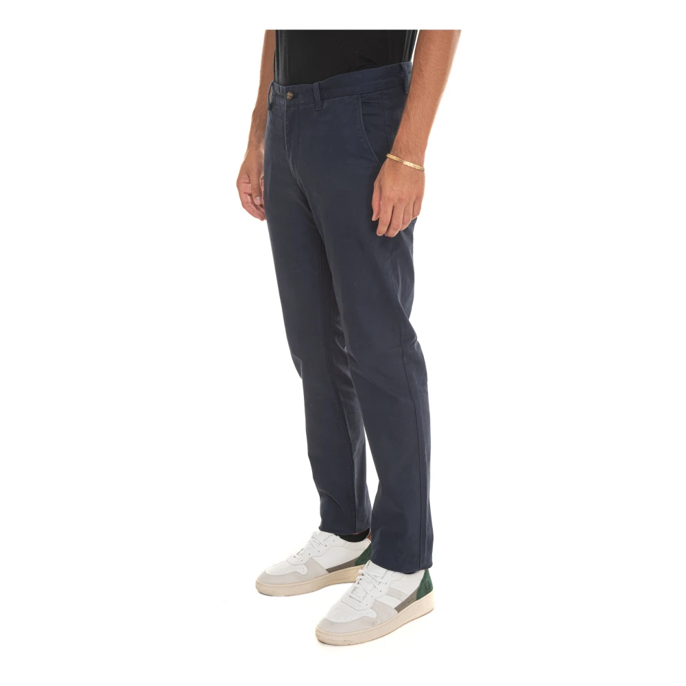 Gant Slim Fit Chino met Logo Blue Heren