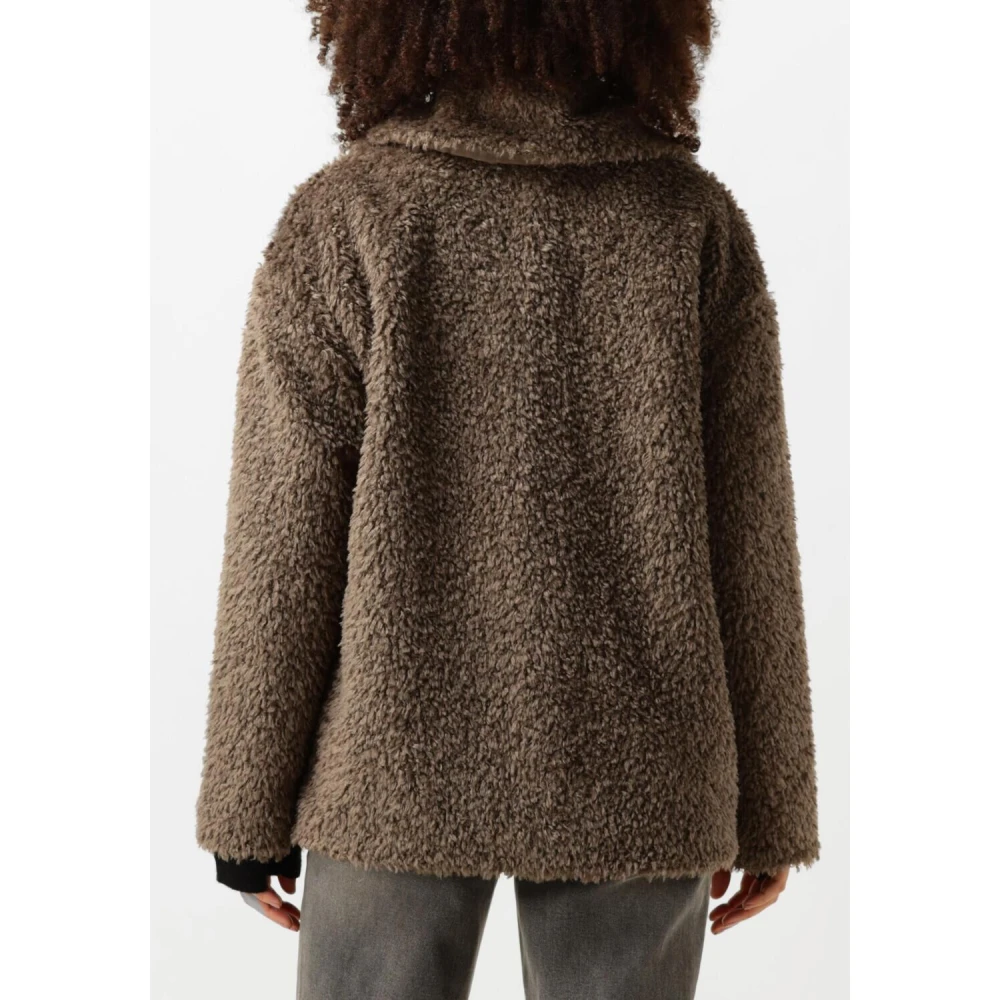Object Olympia Jas Bruin Damesjas Brown Dames