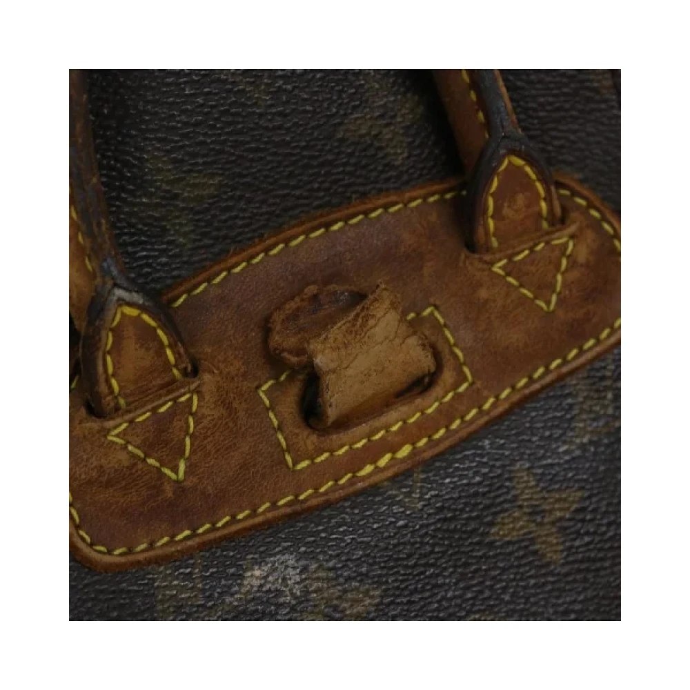 Louis Vuitton Vintage Pre-owned Canvas backpacks Brown Dames