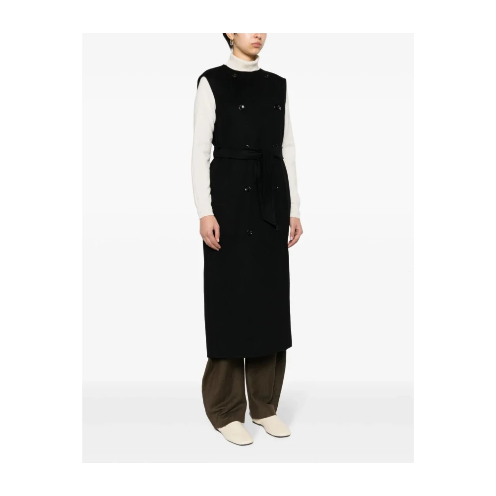 Max Mara Blauwe Stijlvolle Jurk Black Dames