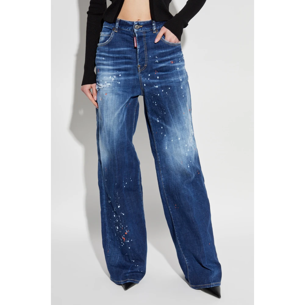 Dsquared2 Jeans Reiziger Blue Dames