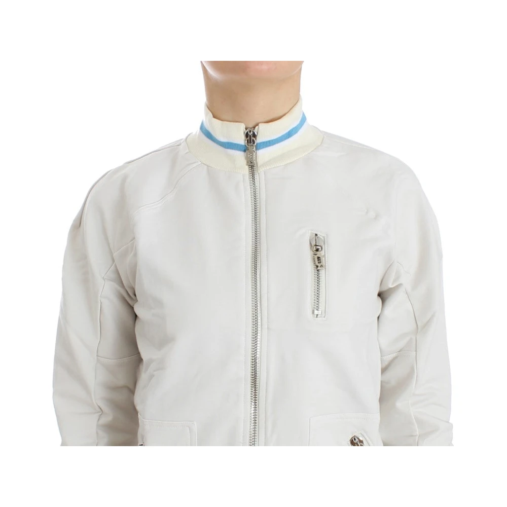 John Galliano Witte ritsvest elegantie White Dames