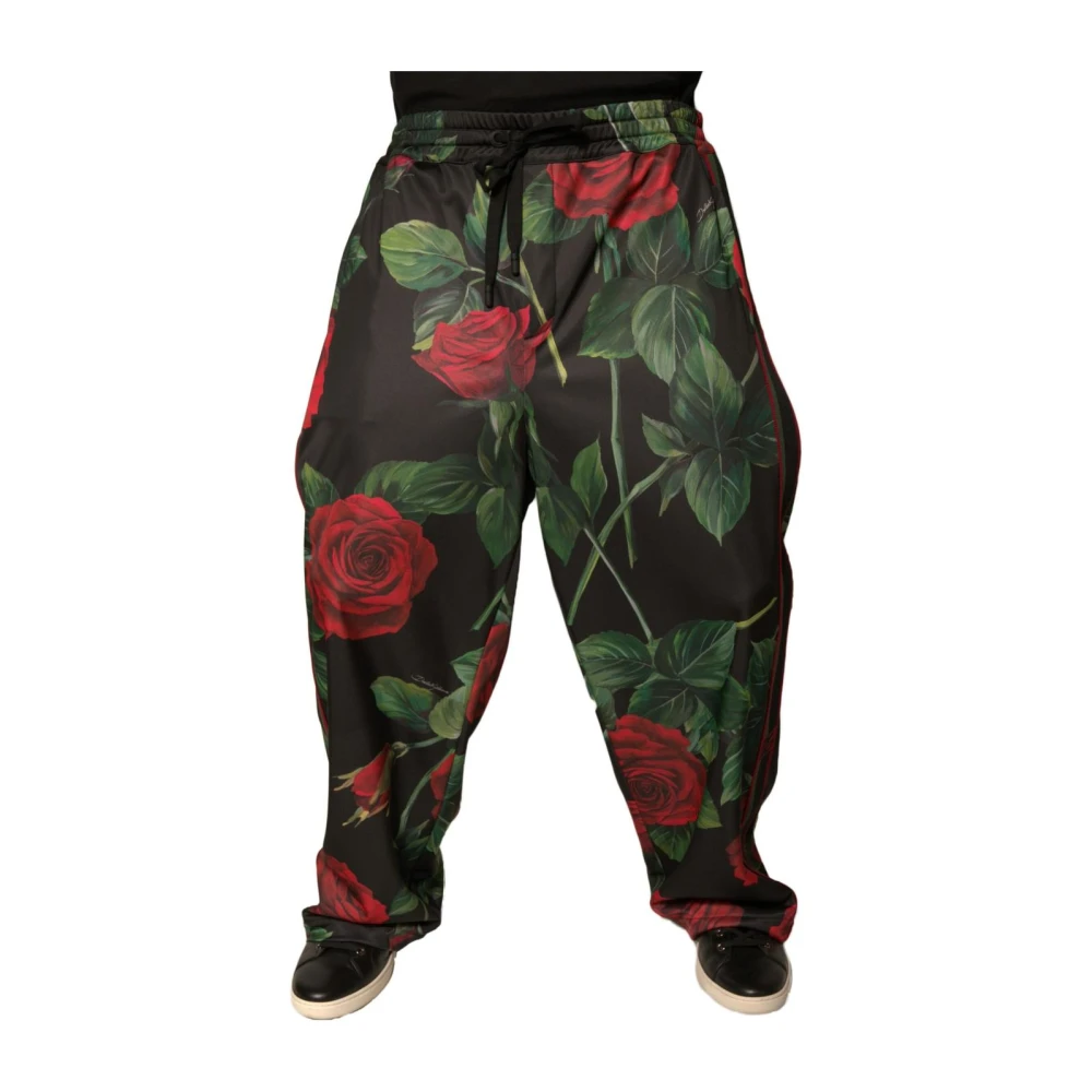 Dolce & Gabbana Jogger Trousers - Male - Wide Trousers - Multicolor - 2XL - Trousers - Image 3