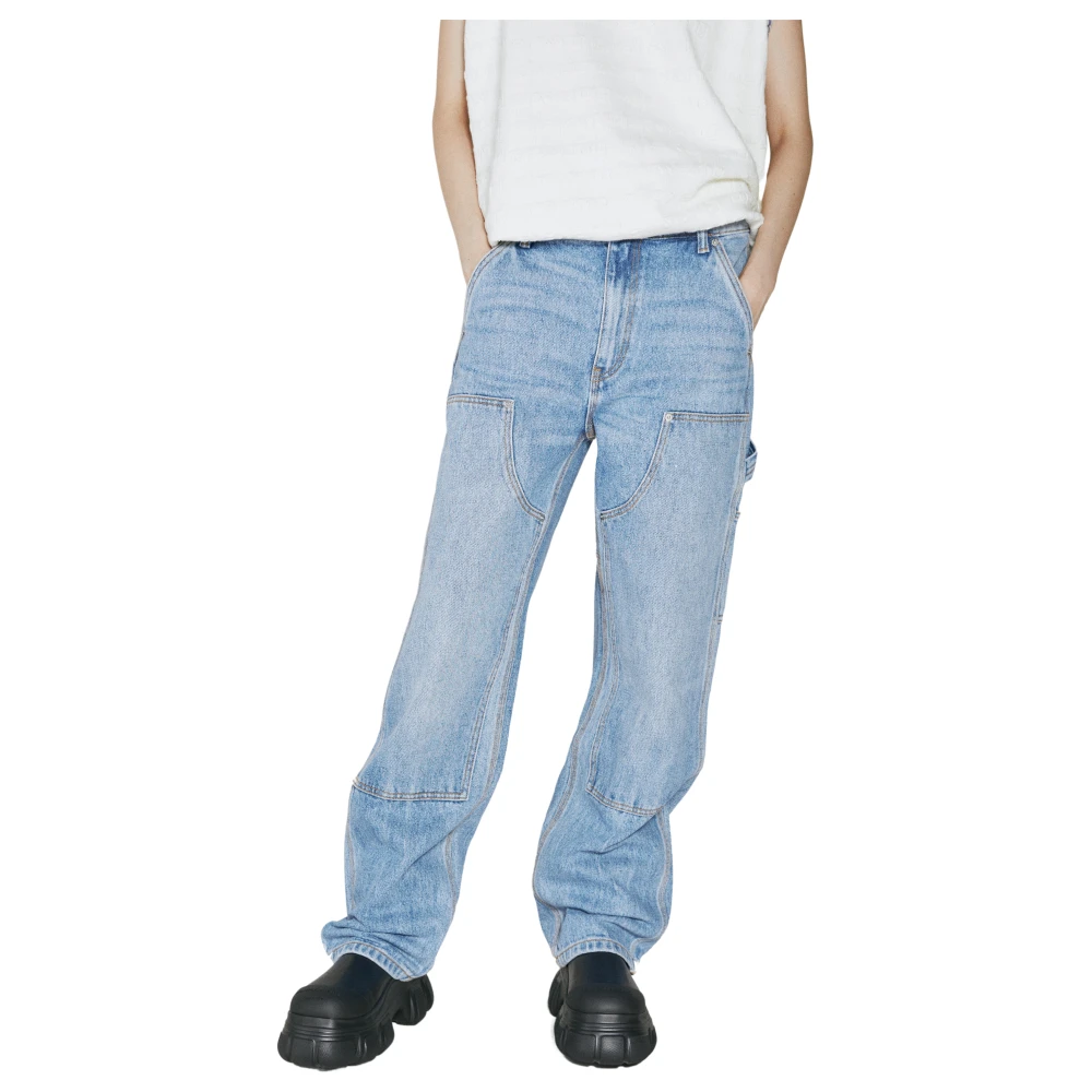 Alexander wang EZ Slouch Carpenter Jeans Blue Dames