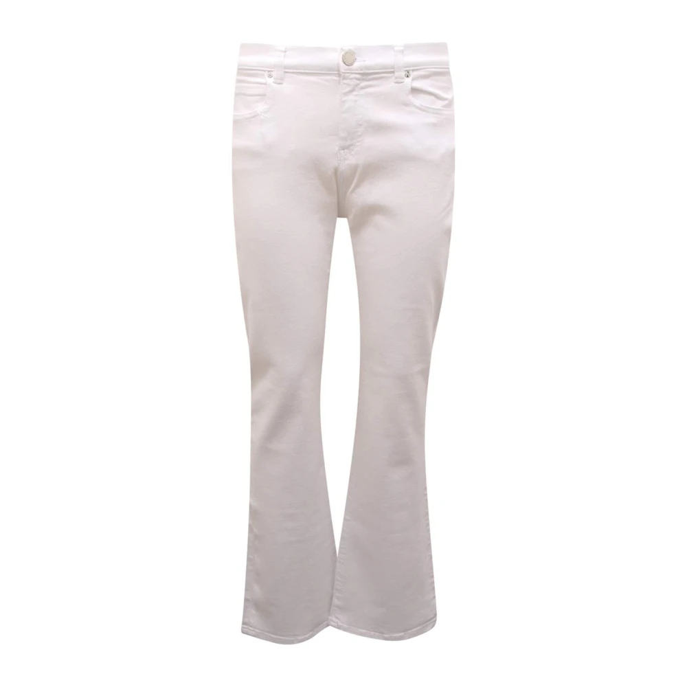 Pinko Women's White Brenda Bootcut Denim Trousers - Flare Jeans - W25 - Jeans