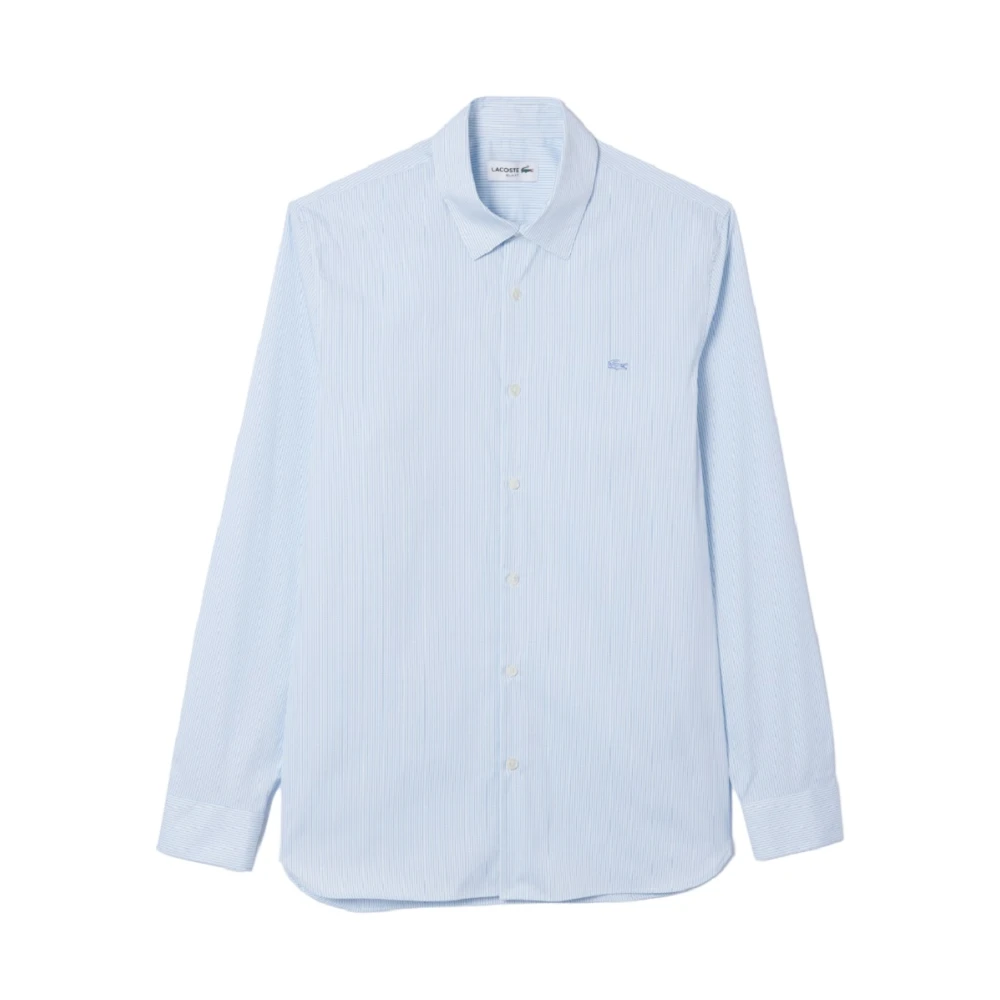 Lacoste Shirts Blue Heren