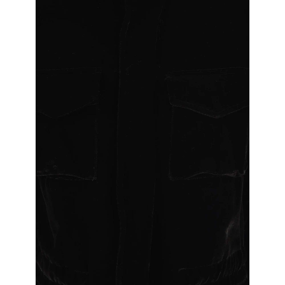 Aspesi Lichtgewicht Jas Black Dames