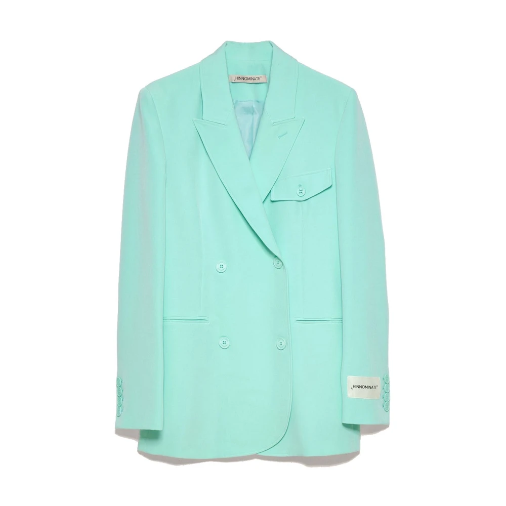 Hinnominate Green Polyester Suits & Blazer Green Dames