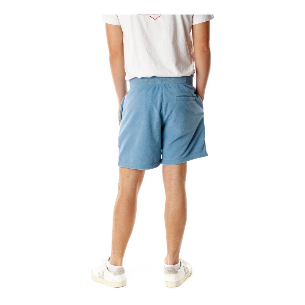 Pleasures Gezellige Fleece Shorts Blue Heren