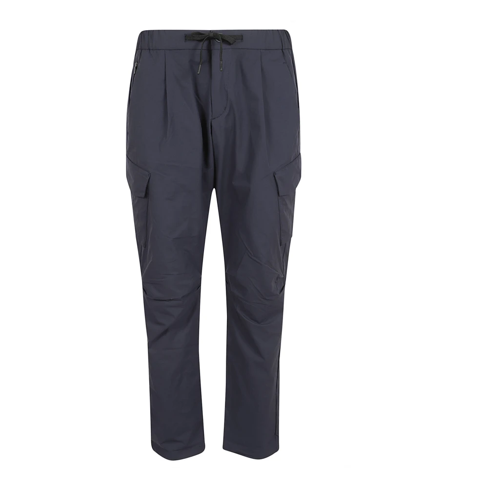 Herno Trousers Blue Heren