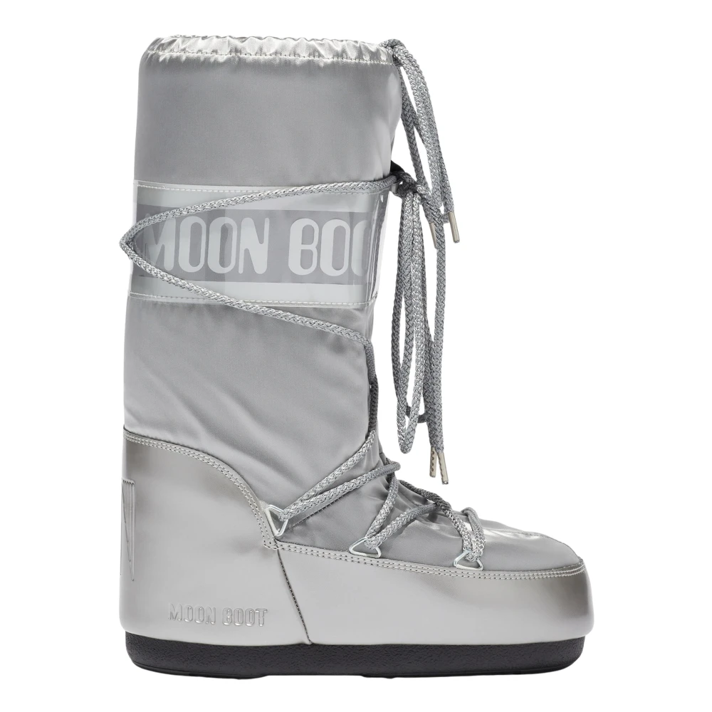 Moon Boot , Winter Boots, Female, Gray, 6 Uk, Icon Glance Boot