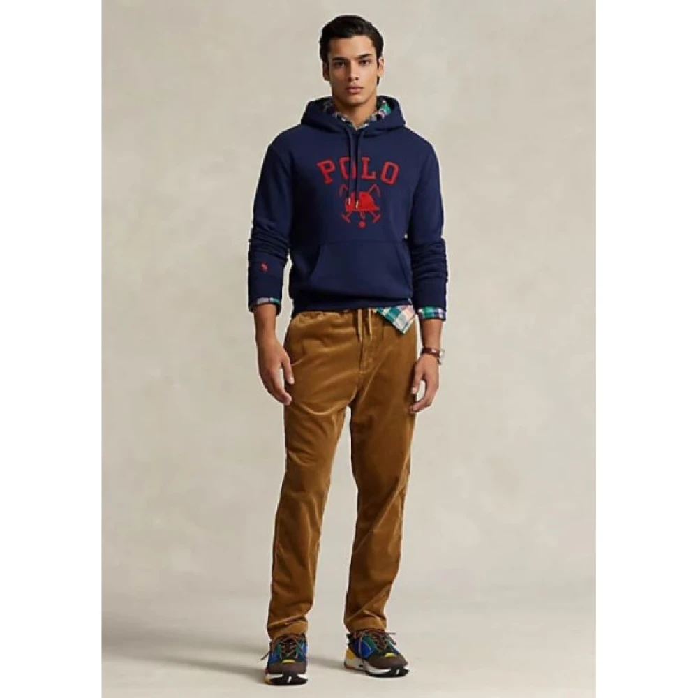 Polo Ralph Lauren Ribfluwelen broek in zandkleur Brown Heren