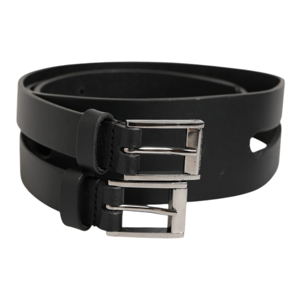 Dolce & Gabbana Black Belts, Male, One Size, Dress Belt