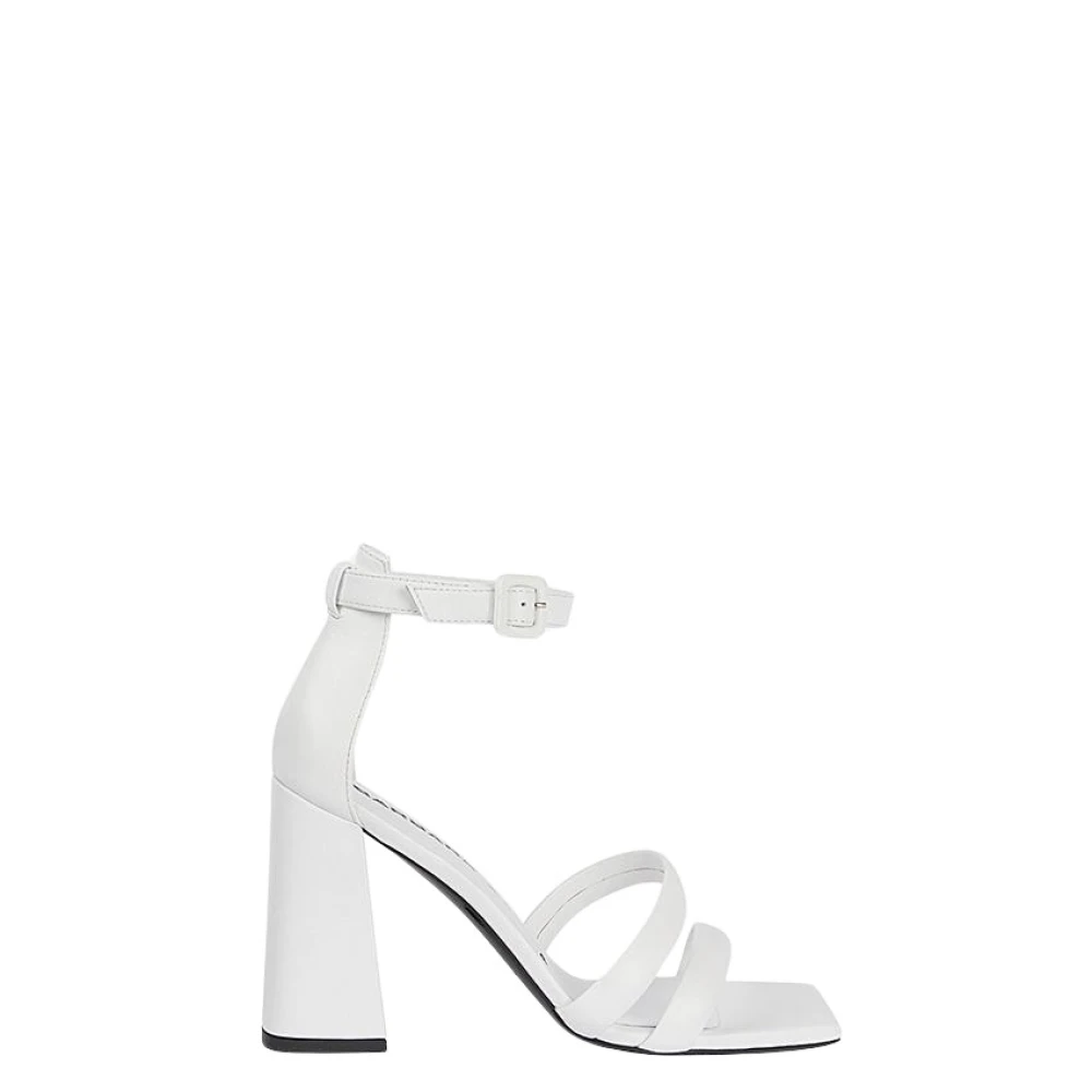 Barbara Bui Vita Nappa Läder Sandaler White, Dam