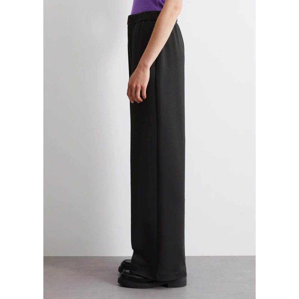 Marc O'Polo Jersey jogger wide leg Gray Dames