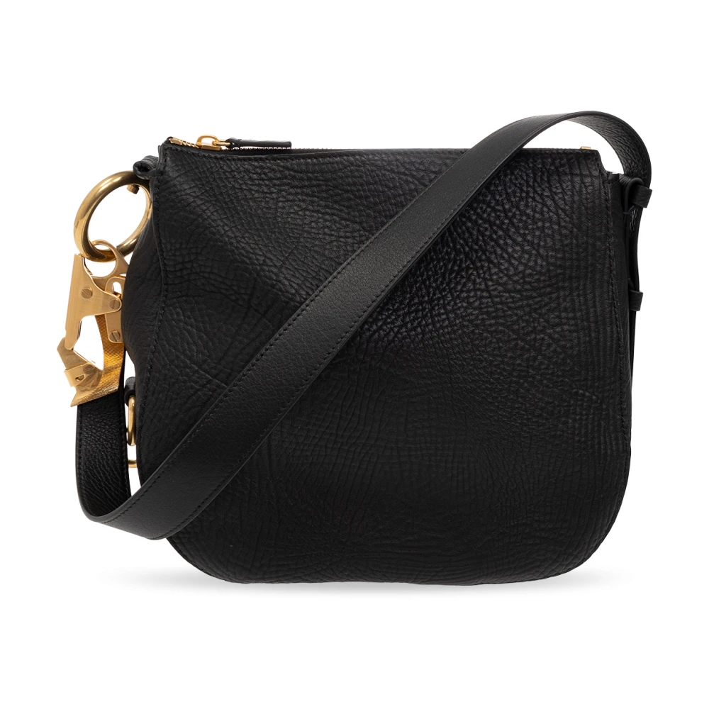 Burberry Women's Black Knight Small Shoulder Bag