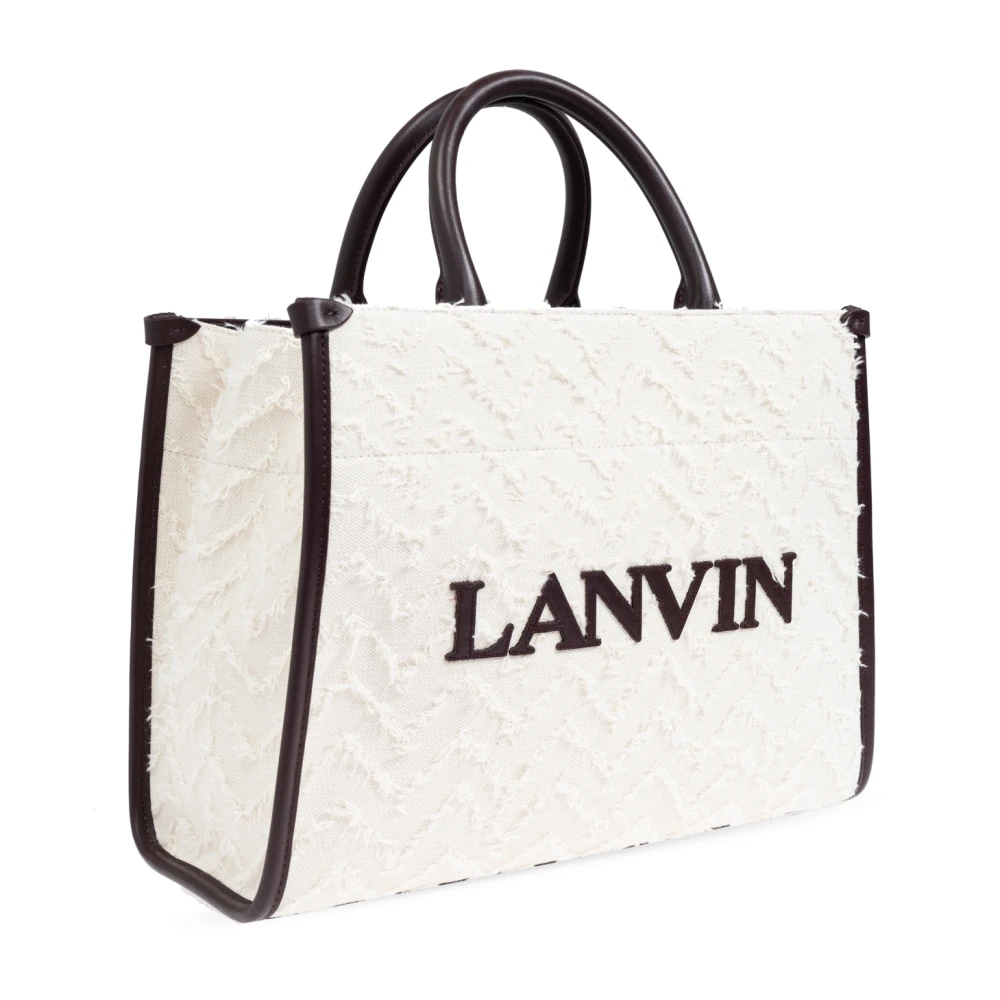 Lanvin Schoudertas Beige Dames