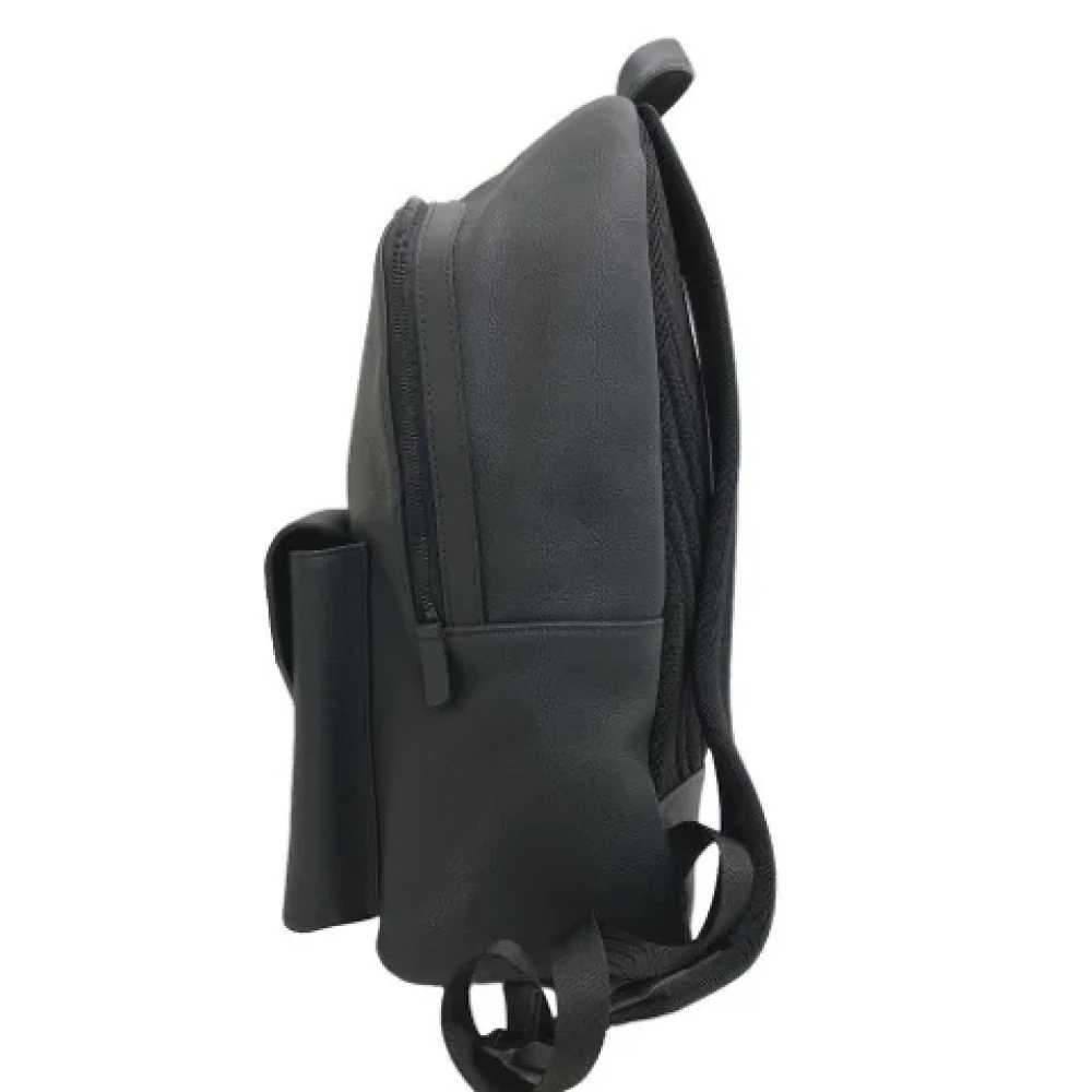 Louis Vuitton Vintage Pre-owned Leather backpacks Black Heren