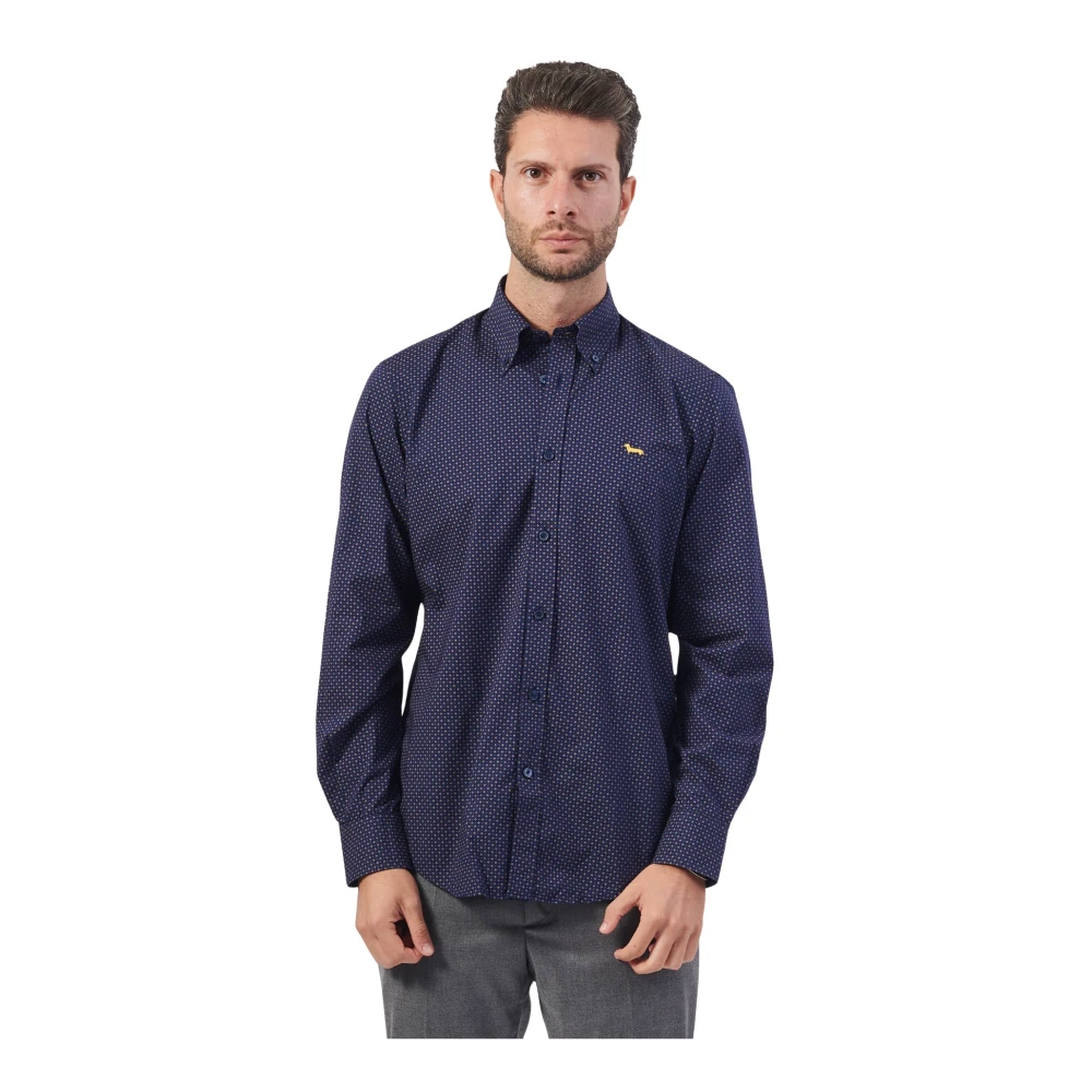 Harmont & Blaine Men's Blue Shirts - Casual Shirts - Xl - Shirts