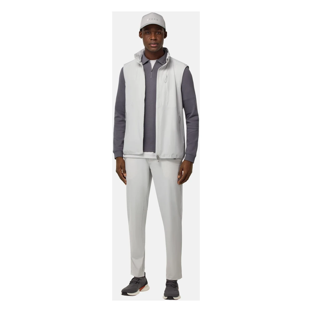Boggi Milano B Tech Technische Stof Gilet White Heren