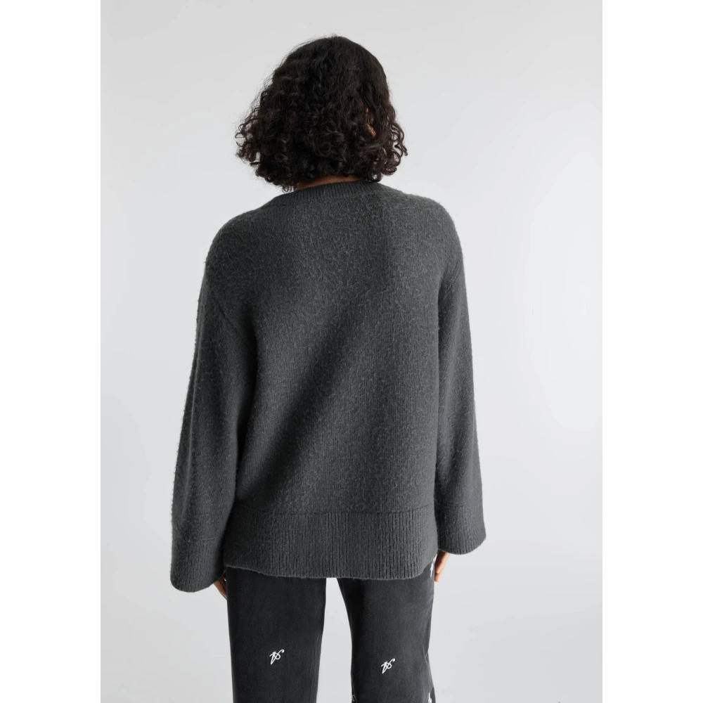 Axel Arigato Rain V-neck Trui Gray Dames