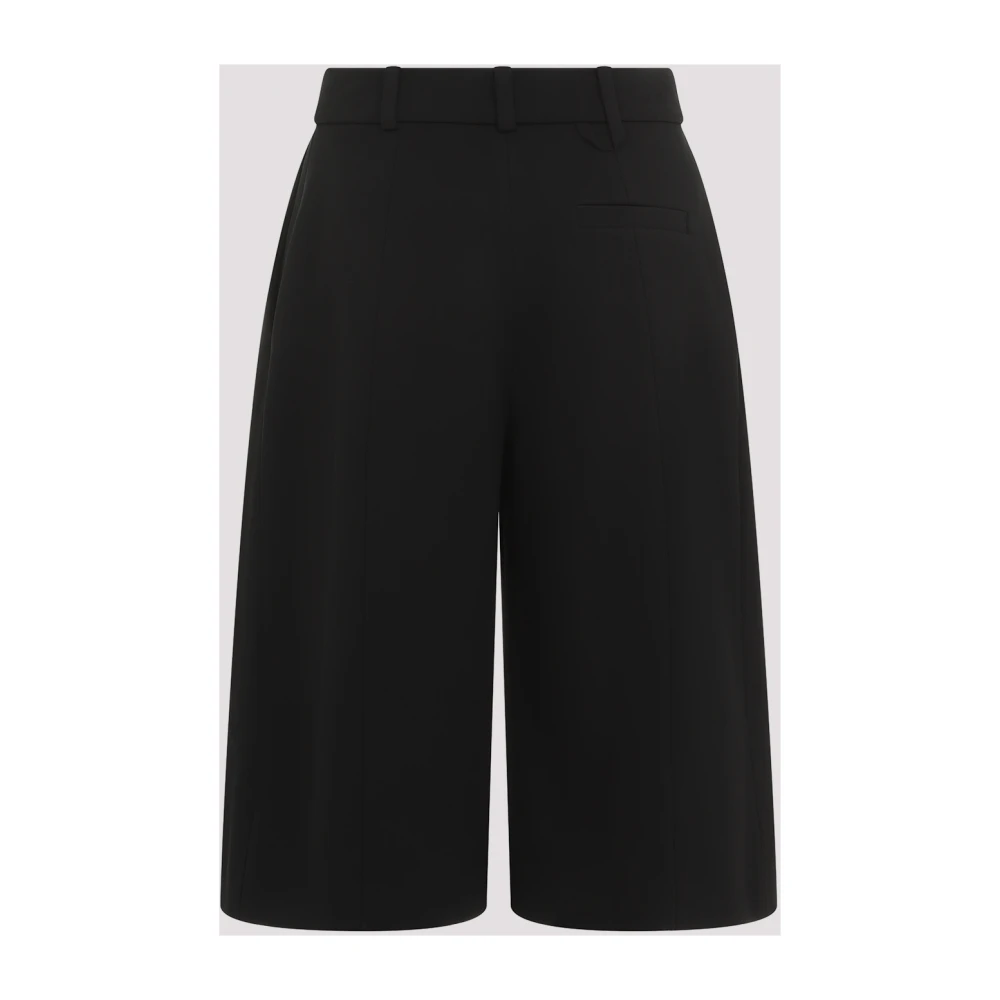 Jacquemus Zwarte Bermuda Shorts Amalfi Stijl Black Dames