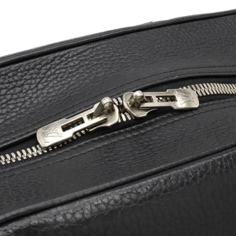Louis Vuitton Vintage Pre-owned Leather louis-vuitton-bags Black Heren