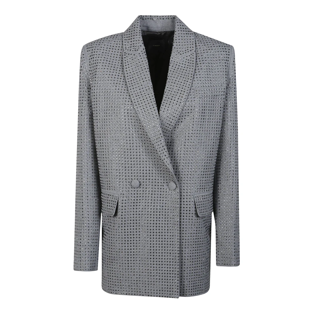 Pinko Stijlvolle Deledda Jas Gray Dames