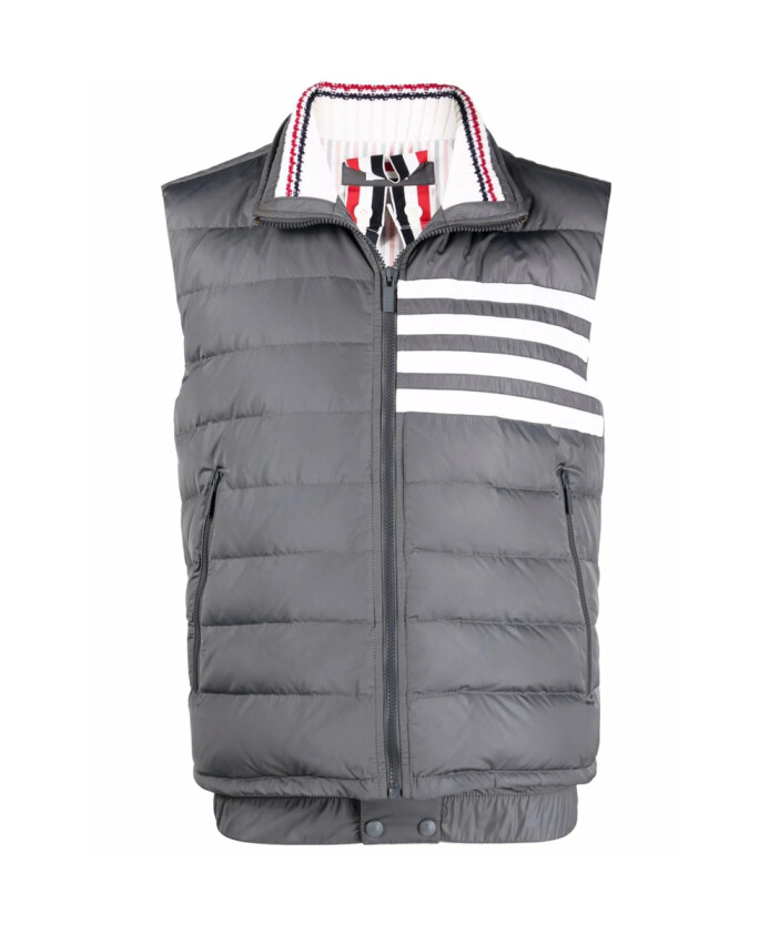 gilet-rembourre-a-rayures-gris