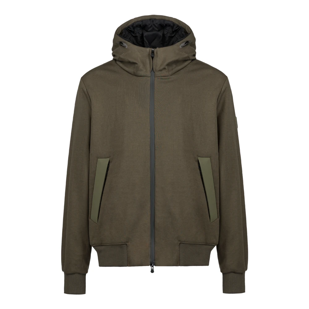 People of Shibuya Technische Hoodie met Primaloft-isolatie Green Heren