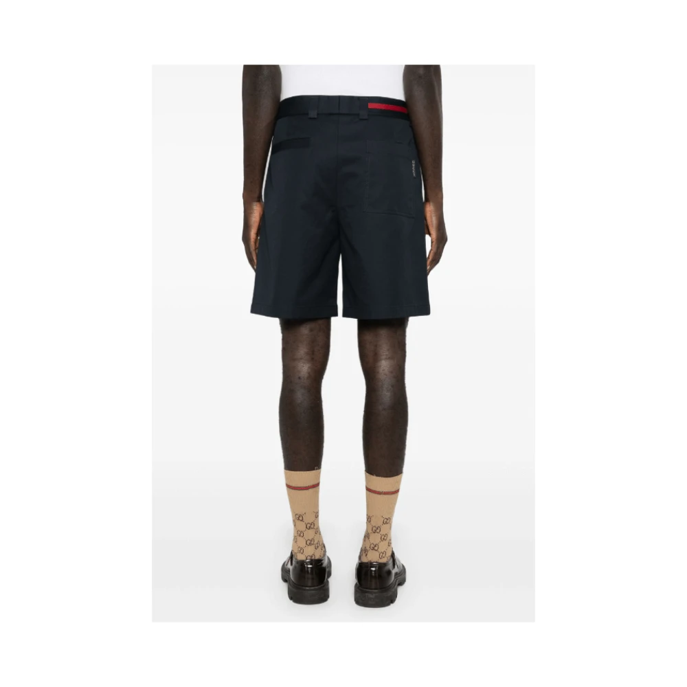 Gucci Bermuda Shorts Blue Heren
