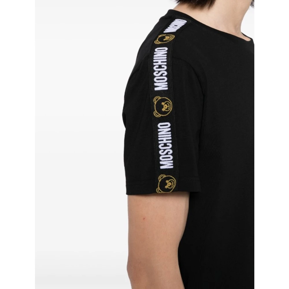 Moschino Mannen Ondergoed T-shirt Black Heren