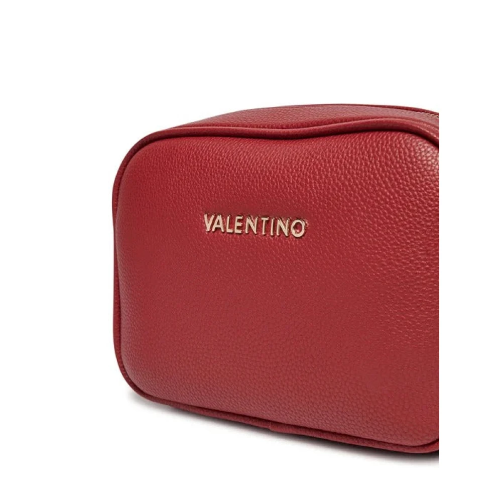 Valentino by Mario Valentino Stijlvolle Crossbody Tas in Donkerrood Red Dames