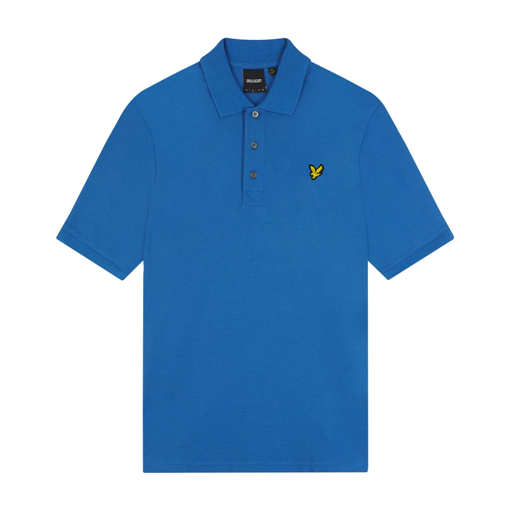 Lyle and Scott Poloshirt Blau - Größe M - Bild 3