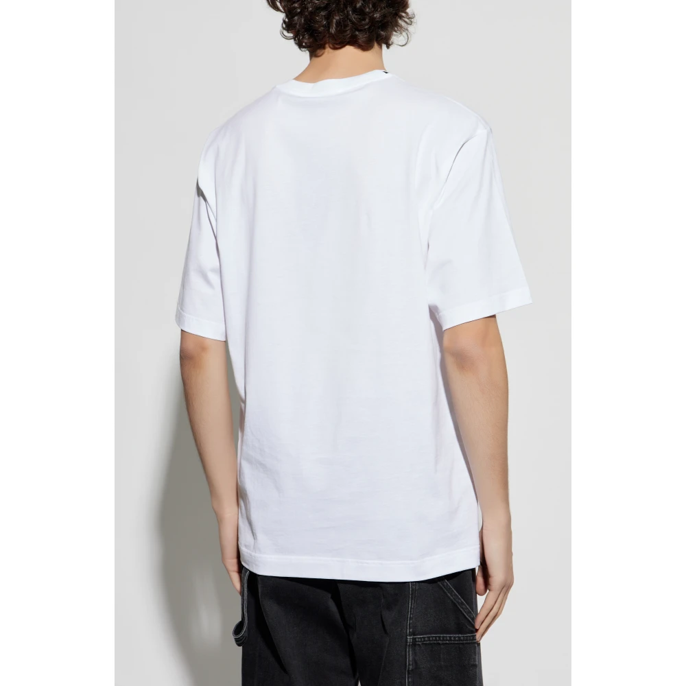Dolce & Gabbana Logo T-shirt White Heren
