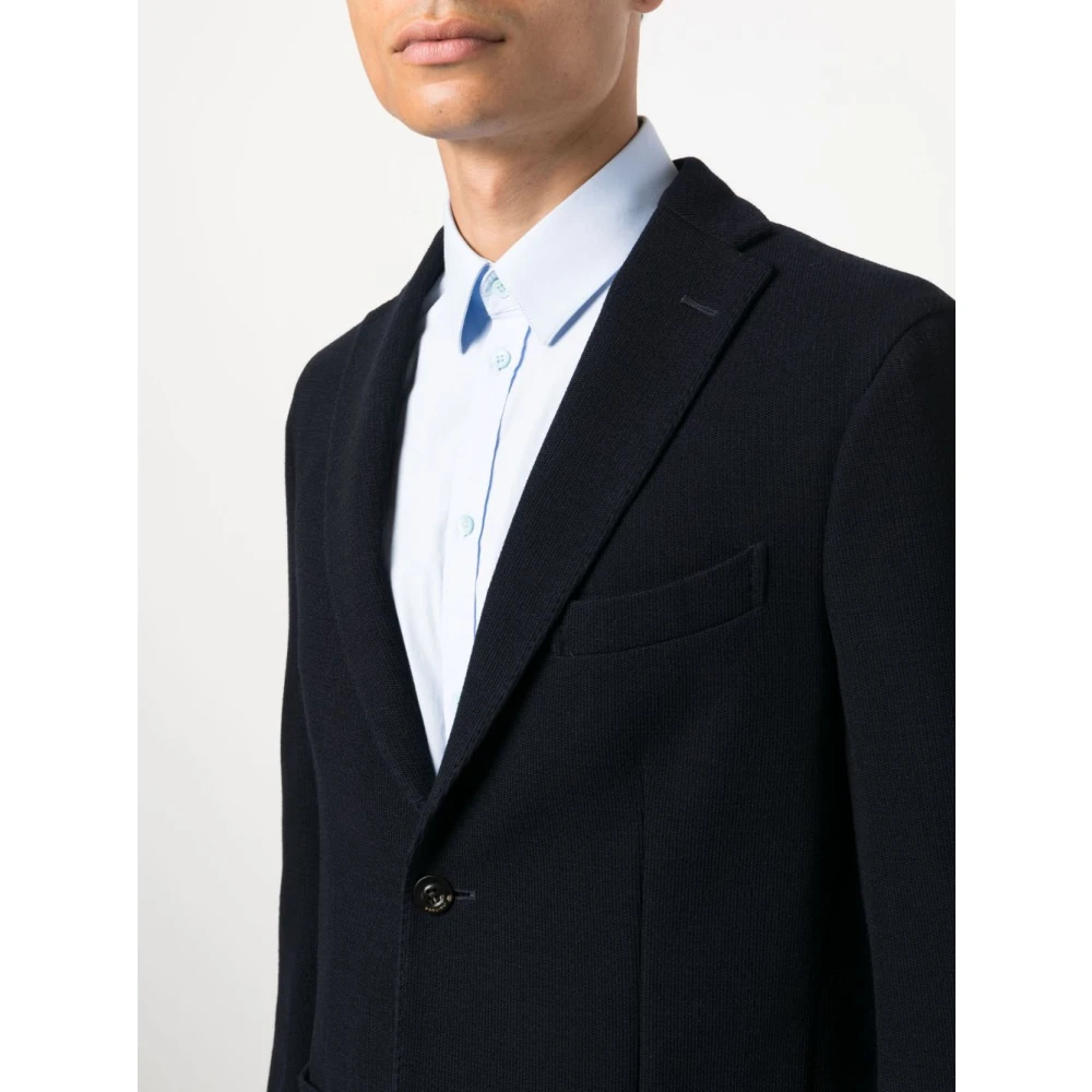 Boglioli Nachtblauwe K-Jacket Blazer Blue Heren