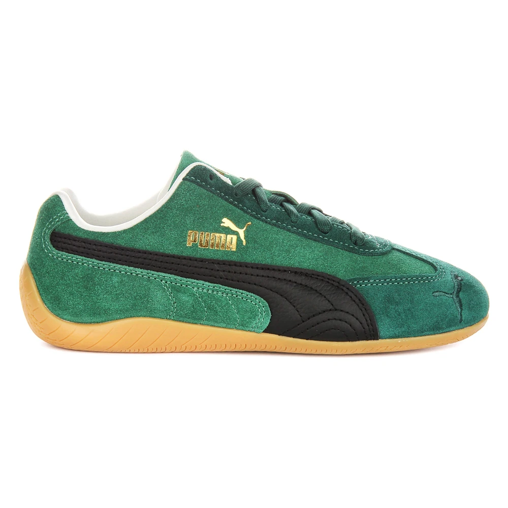 Puma Men's Green Sneakers, 6 Uk, Speedcat Trainers