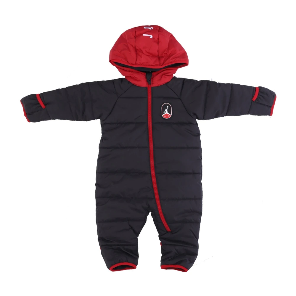 Jordan Unisex Infant Black Baby Snowsuit