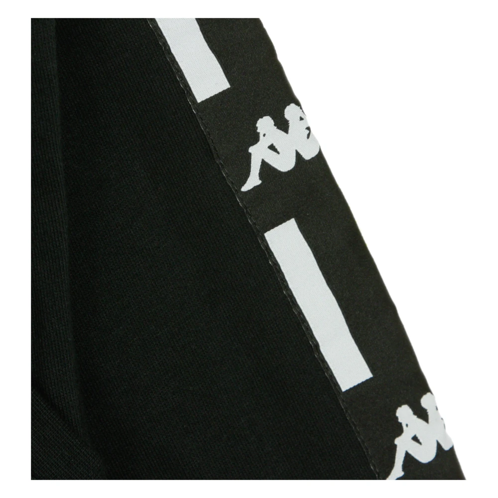 Kappa Zwarte Heren Hoodie Black Heren