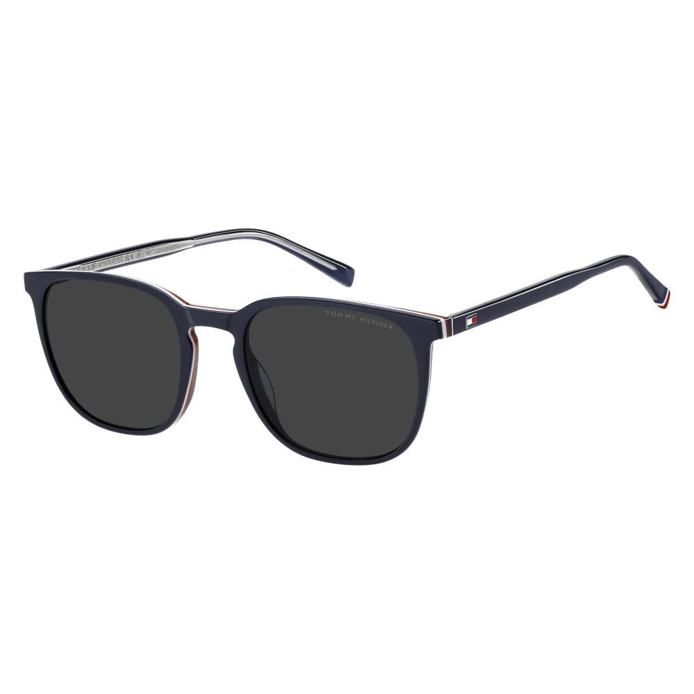 Tommy Hilfiger Men's Gray Sunglasses, 52 Mm, Square Sunglasses
