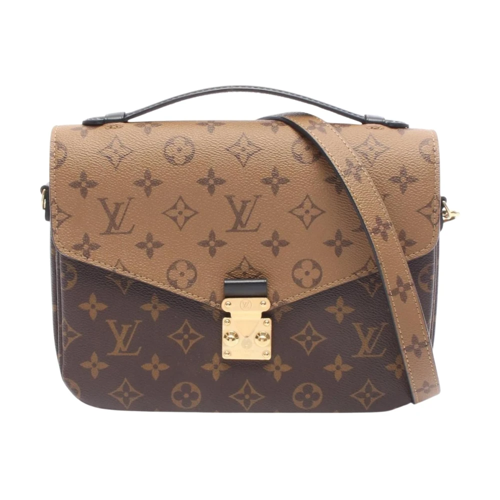 Louis Vuitton Vintage Women's Brown Pre-Owned Vintage Monogram Satchel Bag