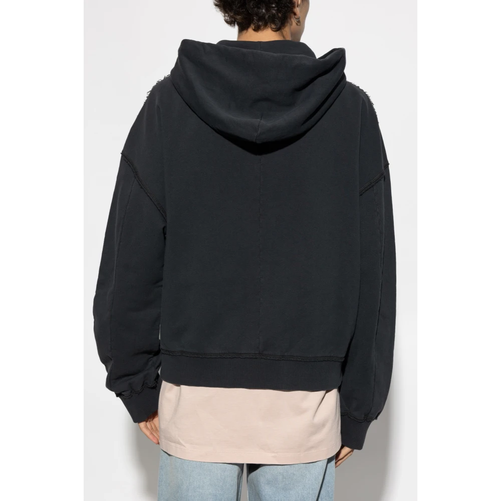 MM6 Maison Margiela Sweatshirt met print Black Heren