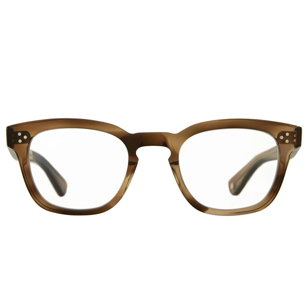 Garrett Leight Regent Brilmontuur Khaki Tortoise Green Unisex